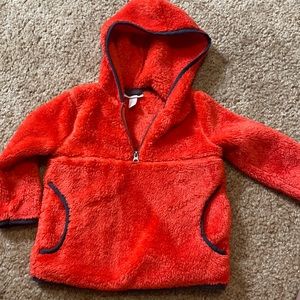 Cat and Jack Fuzzy hooded sweatshirt
